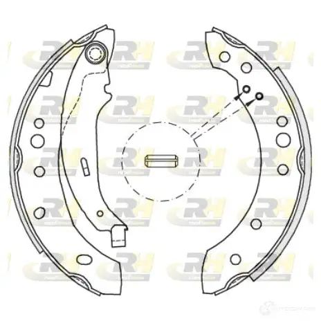 Тормозные колодки ROADHOUSE 4149.02 L3640 1460036 ZS X414902