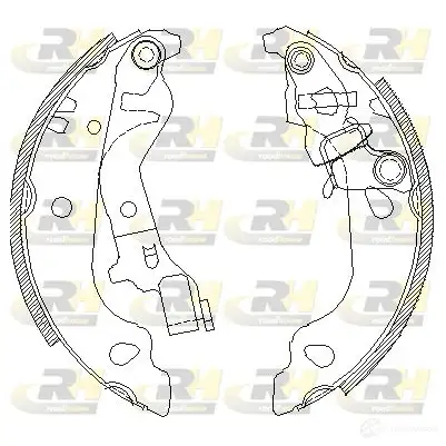 Тормозные колодки ROADHOUSE 4099.00 1FOBR 1459976 ZSX409 900 изображение 0