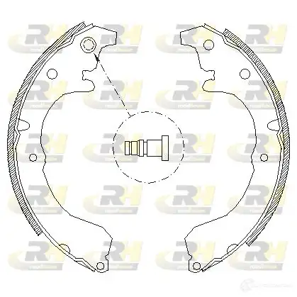 Тормозные колодки ROADHOUSE 1460218 4333.01 LXBO45D ZSX433 301