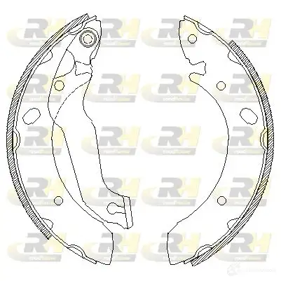 Тормозные колодки ROADHOUSE ZS X463300 COH8TB 1460358 4633.00