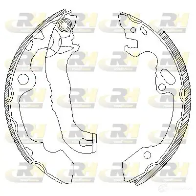 Тормозные колодки ROADHOUSE 4040.00 Z SX404000 X57U1V 1459896