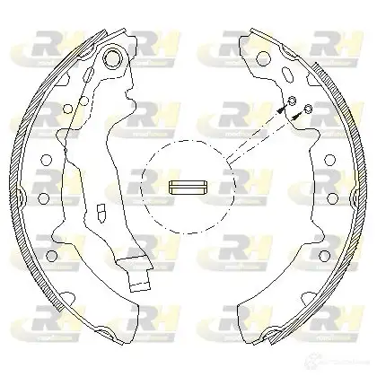 Тормозные колодки ROADHOUSE ZSX41 3100 4131.00 0XTU8 1460013