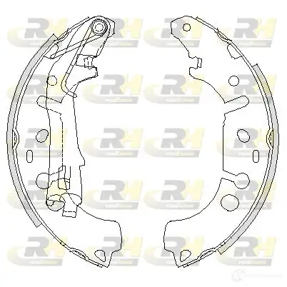Тормозные колодки ROADHOUSE ZSX4 19200 1460091 KIUOUIZ 4192.00