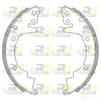 Тормозные колодки ROADHOUSE H273V 1460253 ZSX4369 00 4369.00
