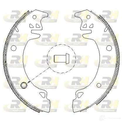 Тормозные колодки ROADHOUSE DAY8D ZSX 403700 1459893 4037.00