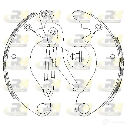 Тормозные колодки ROADHOUSE 78G52T ZSX45 0500 1460323 4505.00 изображение 0