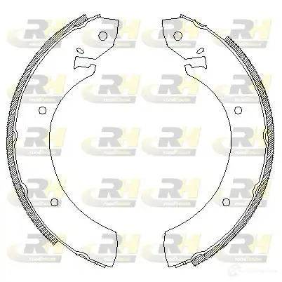 Тормозные колодки ROADHOUSE T1YSU ZSX 425001 1460154 4250.01