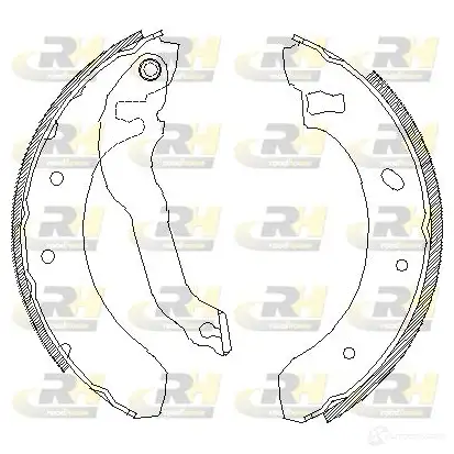 Тормозные колодки ROADHOUSE DB4JA 1460282 4395.00 Z SX439500