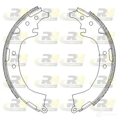 Тормозные колодки ROADHOUSE 6VTZA 1460273 4387.00 ZSX4 38700