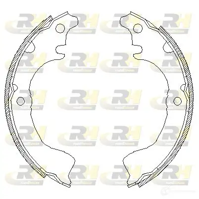 Тормозные колодки ROADHOUSE 1460420 4700.00 ZSX470 000 4CKP6A