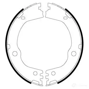 Барабанные колодки ROADHOUSE Z SX461600 4616.00 2ZVO8ER 1193919965