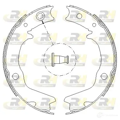 Барабанные колодки ROADHOUSE X3C9SK 4702.00 Z SX470200 1460422 изображение 0