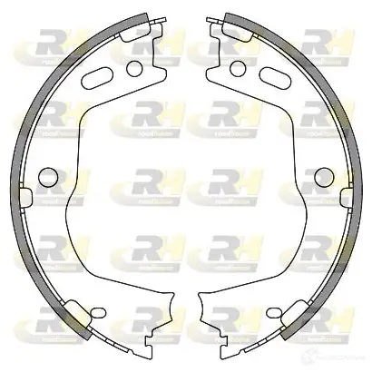 Барабанные колодки ROADHOUSE 1460391 9VNCNY 4666.00 ZSX46 6600