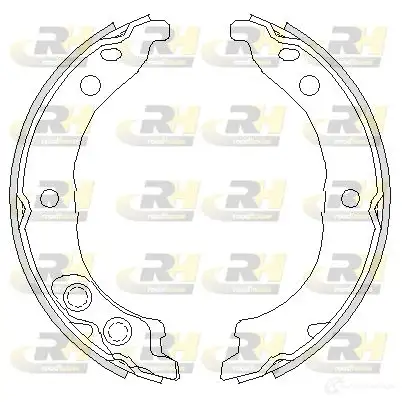 Барабанные колодки ROADHOUSE 9W6P3T 4728.00 1460449 ZSX47 2800
