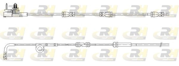 Датчик износа тормозных колодок ROADHOUSE 001193 RB7 R0S 1440218900