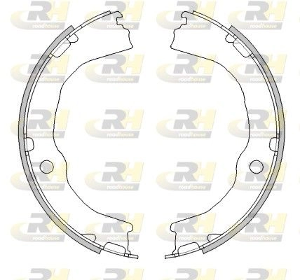 Барабанные колодки ROADHOUSE 4481.00 C BWSL 1440219005 изображение 0