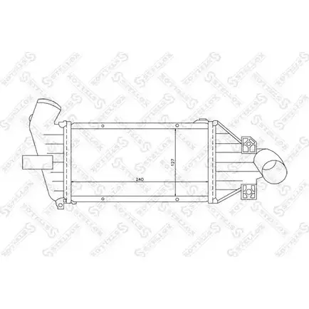 Интеркулер STELLOX JG2 ES 3600756 FDA5AI 10-40056-SX