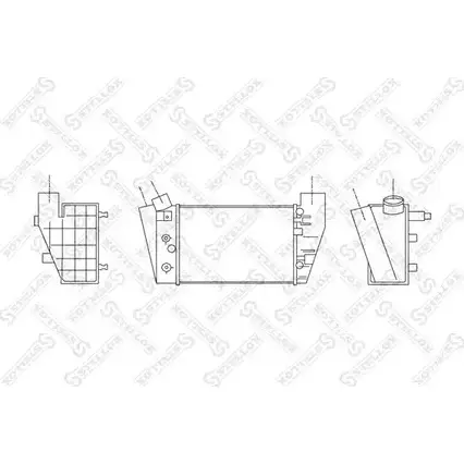 Интеркулер STELLOX 3600803 1CFQRO 10-40103-SX 3NZ 96 изображение 0