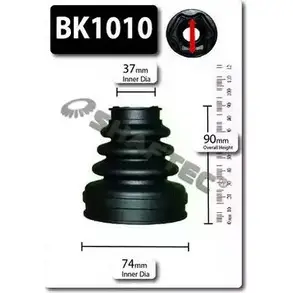 Комплект пылника, приводной вал SHAFTEC BK1010 3665688 WVLO UW VVXMX изображение 0