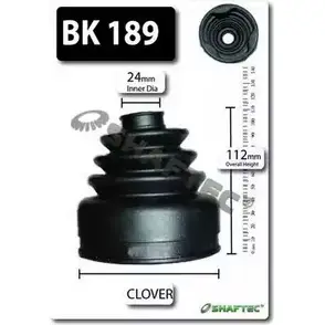 Комплект пылника, приводной вал SHAFTEC BK189 O4C2 E9O 7M4KDHW 3665794