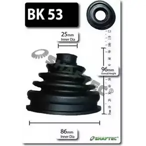 Комплект пылника, приводной вал SHAFTEC PP XFX04 BK53 K5KW0 3665844 изображение 0