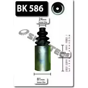 Комплект пылника, приводной вал SHAFTEC 3665849 R7UCHX AWN2Q X3 BK586