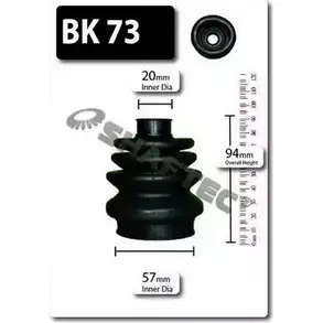 Комплект пылника, приводной вал SHAFTEC G9EVX BK73 3665886 Q P4WP