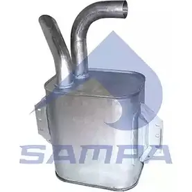 Средний / конечный глушитель ОГ SAMPA 010.455 SKT 9PF 3691881 C9XJZY7