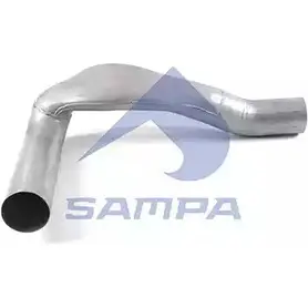 Выхлопная труба глушителя SAMPA X1IH VM5 021.163 3693497 PR8LAP изображение 0