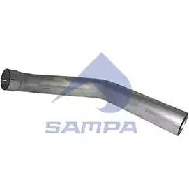 Выхлопная труба глушителя SAMPA 3693529 QF EQP78 46W4CVY 021.196 изображение 0