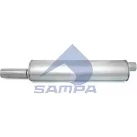 Средний / конечный глушитель ОГ SAMPA HW II7 P34QNA 021.211 3693544 изображение 0