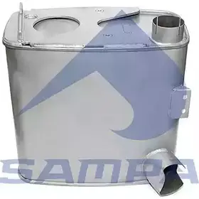 Задний глушитель SAMPA 022.476 RNO YSKR 764AG 3694251