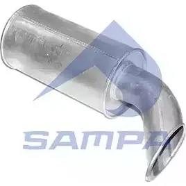 Средний / конечный глушитель ОГ SAMPA FTRK5 031.391 3695550 H0X VXJ