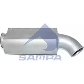 Средний / конечный глушитель ОГ SAMPA VS5CDO 3695554 XVWJ 3 031.397