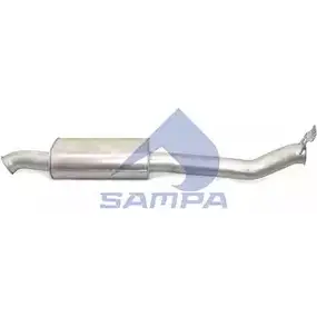 Выхлопная труба глушителя SAMPA AS UCIYE 3697499 MSW8FUX 041.219 изображение 0