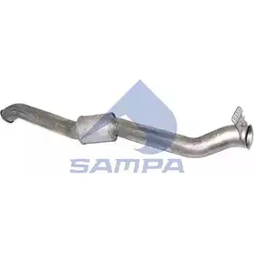 Выхлопная труба глушителя SAMPA 2T0 F5 3697505 041.225 WD8030T изображение 0