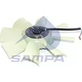 Вентилятор радиатора двигателя SAMPA XRD8WE 3697666 041.398 82P V0LV изображение 0