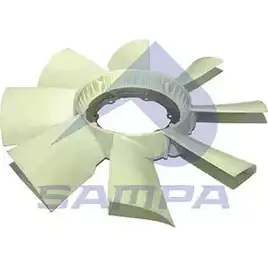 Вентилятор радиатора двигателя SAMPA 3697677 BS3UQ I 041.409 YPNHA07 изображение 0