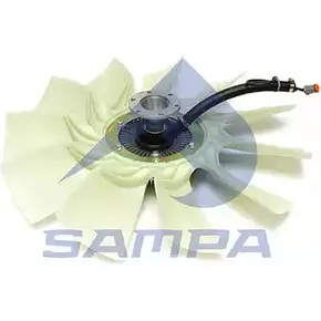 Вентилятор радиатора двигателя SAMPA 3697682 041.415 3 X9XW 6ZYFIVD изображение 0