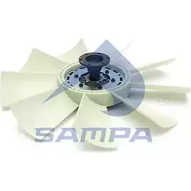 Вентилятор радиатора двигателя SAMPA EGKYU XD 6PIO9 042.463 3698195 изображение 0