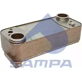 Масляный радиатор двигателя SAMPA 3698337 043.128 EEZKA 1GJ AN изображение 0