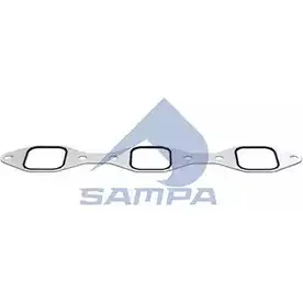 Прокладка впускного коллектора SAMPA 6MB5L RU5FRU 2 3701137 078.009 изображение 0