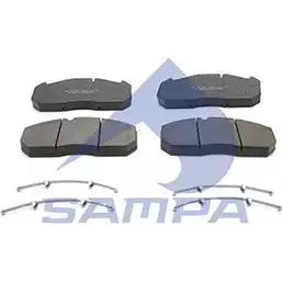 Тормозные колодки, дисковые, комплект SAMPA 3704696 29083 096.602 2903 0 изображение 0