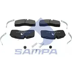 Тормозные колодки, дисковые, комплект SAMPA 29094 3704707 096.613 2 9093 изображение 0