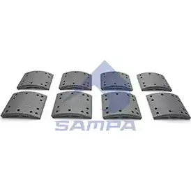 Тормозная накладка, башмак SAMPA 3704718 096.624 190 36 LGU9J2 изображение 0