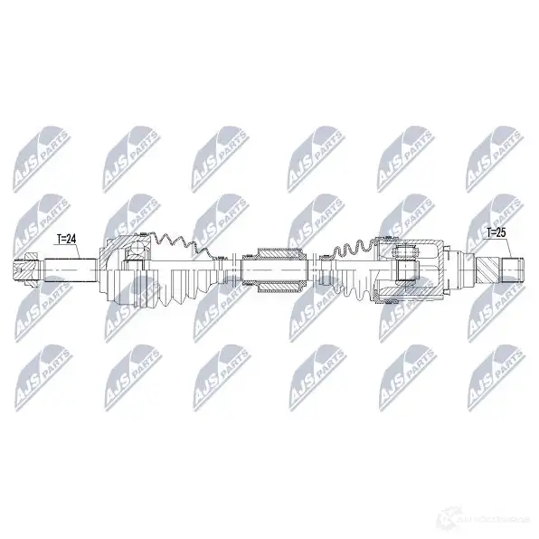 Приводной вал NTY 1437718085 NPW-MS-065 0U4U DZ изображение 3