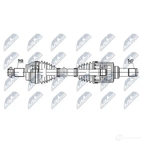 Приводной вал NTY 1437718070 NPW-BM-053 CU S87U изображение 3