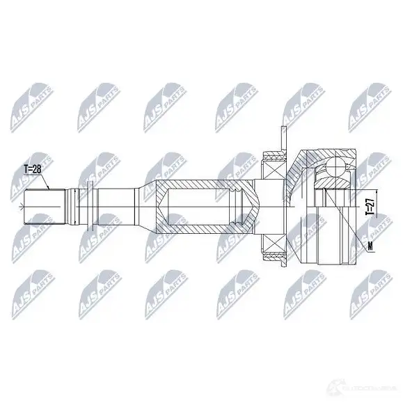 Шрус граната NTY 1437719261 KRKK ZG NPW-VV-100 изображение 2