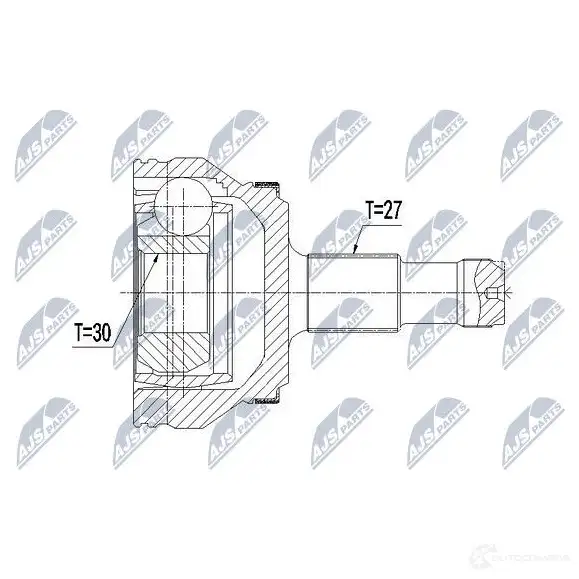 Шрус граната NTY 1437718885 NPZ-ME-019 L RJ00 изображение 1