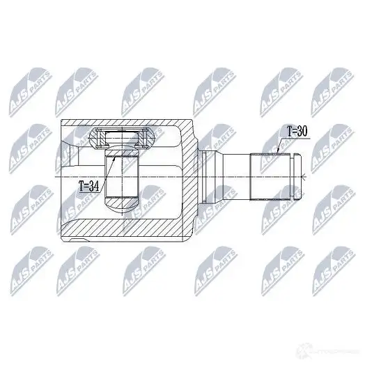 Шрус граната NTY 4O2N I28 NPW-CH-043 1437718500 изображение 1